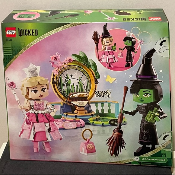 Lego Wicked Elphaba and Glinda Figures - Picture 3 of 6
